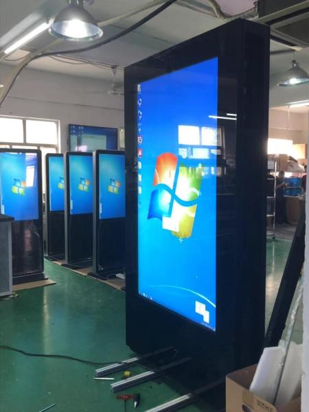 55inch Outdoor Waterproof IP65 Double-sided LCD Digital Signage Advertising Display Totem