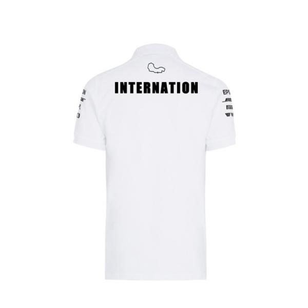 Desenho de arte personalizada Desenho de camisa de tricô de manga curta de lazer Camisa de polo para ginásio e fitness