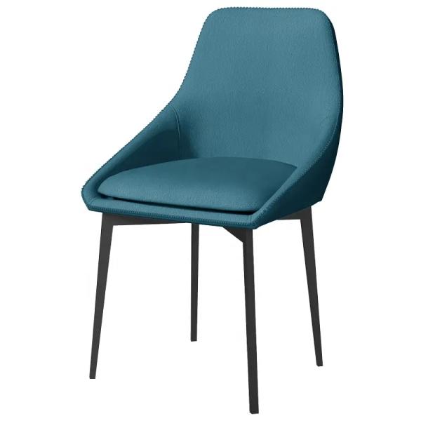 Durable Antiwear Cushioned Dining Chair Fabric Velvet Stain Resistant
