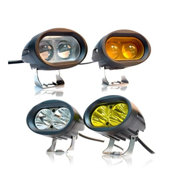 20 Watt 4D Lens or Reflective Cup LED Work Light Bar , Truck SUV Off Road LED Car Spotlight