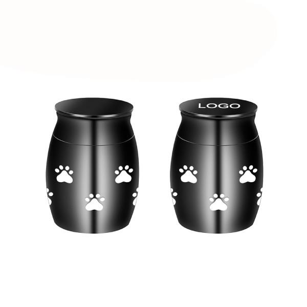 Stainless Steel Pet Urns / Small Pet Urn Customized Logo For Animal Ashes