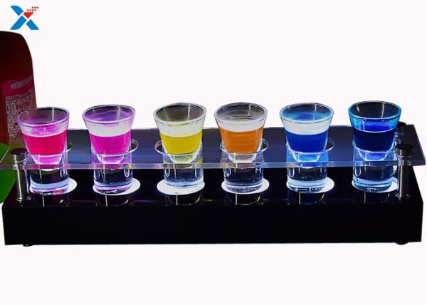 Non - Toxic Acrylic Cocktail Tray , Clear Acrylic Serving Tray Chemical Resisdence