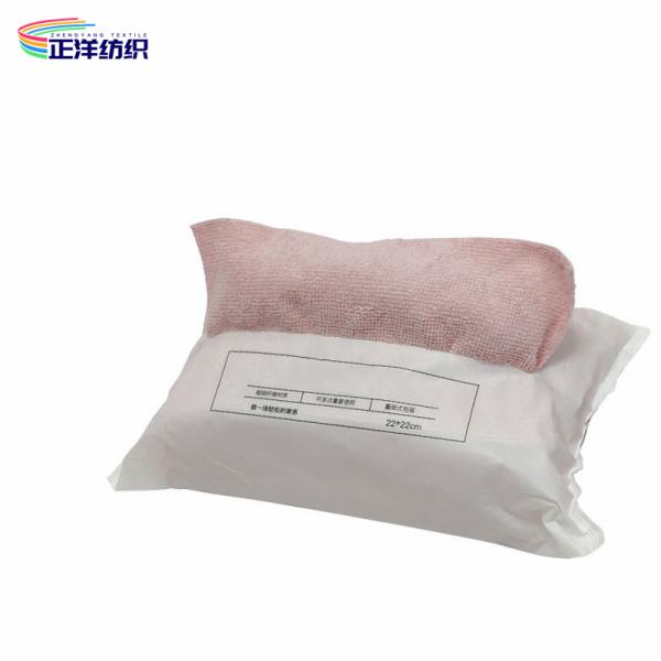 Wood Pulp PP Disposable Cloth Rags 25X8CM 160GSM Disposable Microfiber Towels