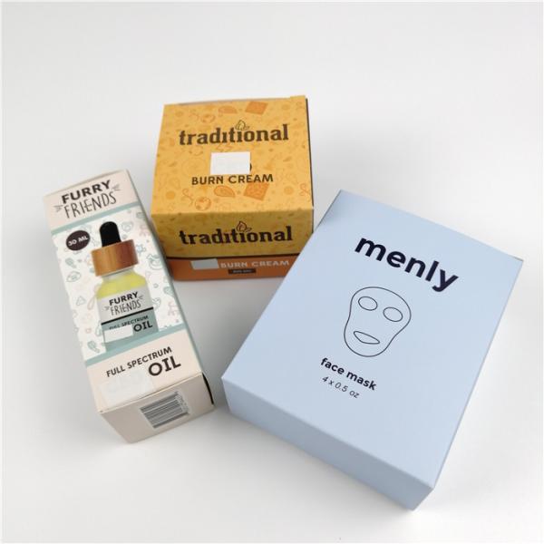 коробка 5ml 10ml 20ml 30ml 50ml 100ml упаковывая бумажная для стеклянных бутылок капельницы