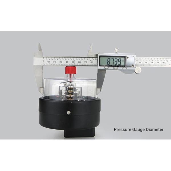 Customized OEM Support Electric Contact Manometer Pressure Gauges with 1.6% Accuracy