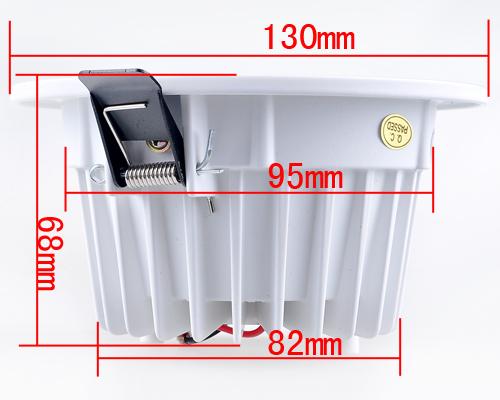 High powe 10W  12W / 15W / 20W led ceiling light fixture Warm White 3000K CE & RoHS passed
