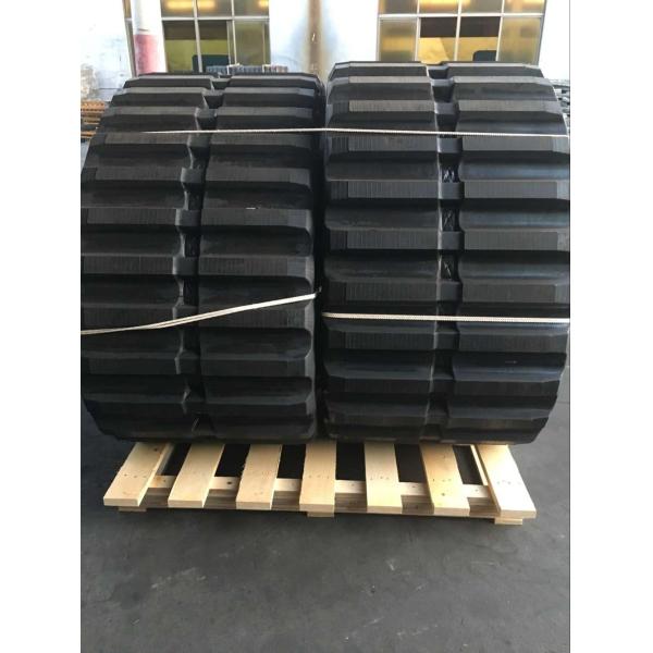 800x150x68 LD1000 Dumper Rubber Track Construction Machinery Spare Parts