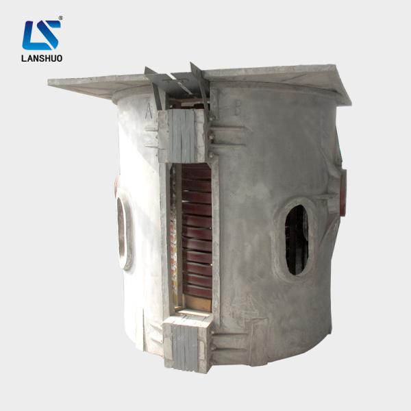 Foundry Electric Large Melting Furnace For Aluminum Copper Brass Bronze Steel Iron