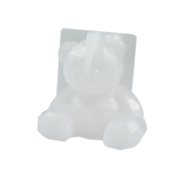 Handmade Silicone Resin Mold Diy Epoxy 3D Bear Silicone Mold Reusable