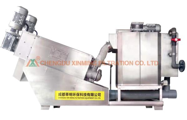 Full Stainless Steel Automatic Filter Press For Municipal Wastewater Treatment
