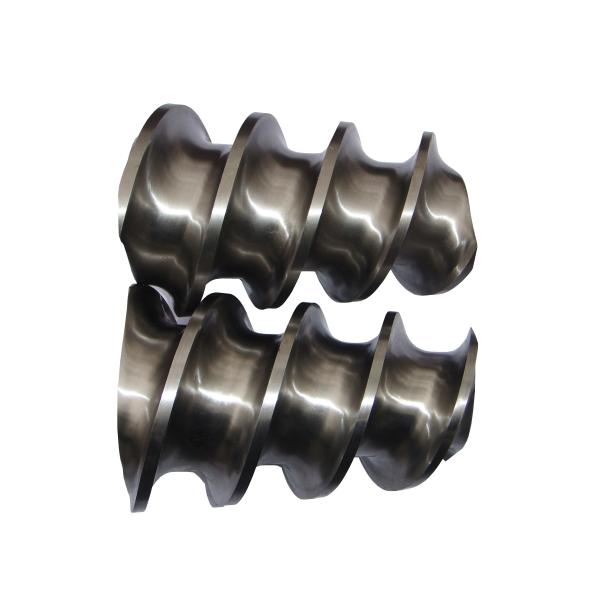 High Strength Feed Extruder Screw Extrusion Machine Parts  Manufactured For Fish Shrimp Feed Processing