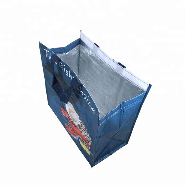 Gravure Printing Insulated Aluminium Foil Bag , Non Woven Picnic Thermal Bag