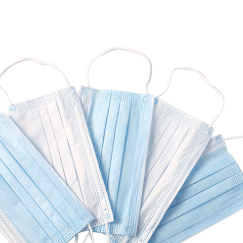 Medical 3 Ply Leak Proof Disposable Non Woven Face Mask