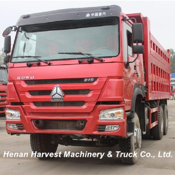 Occasion 2012 de chevaux-vapeur de la tonne 375 de Howo 6x4 30 Tipper Truck