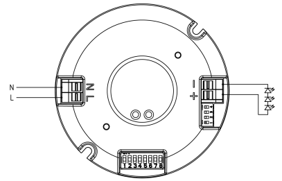 28W Max Sensor DIM LED Driver with Daylight Priority Function, Output 300-700mA