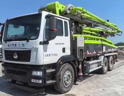 Secondhand 2022 43M ZLJ5280THBKF Zoomlion 43X-5RZ Boom Concrete Pump Truck Supplier for construction machinery 