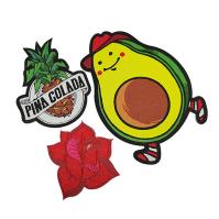 La materia textil tejida marca el hierro con etiqueta personalizado las etiquetas en el tamaño de las etiquetas engomadas modificado para requisitos particulares