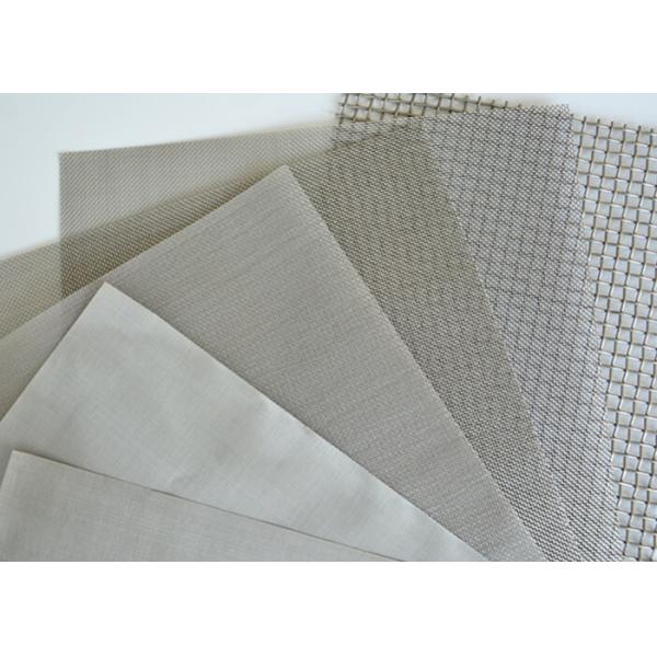 Woven Stainless Steel Wire Cloth , Stainless Steel Mesh Customized Length