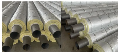 Prefabricated Insulated Steel Pipe With Polyurethane Foam For Underground Installation
