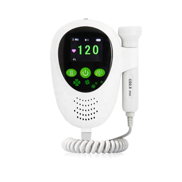 Home Use Fetal Doppler Ultrasound Baby Heart Rate Monitor With TFT Screen