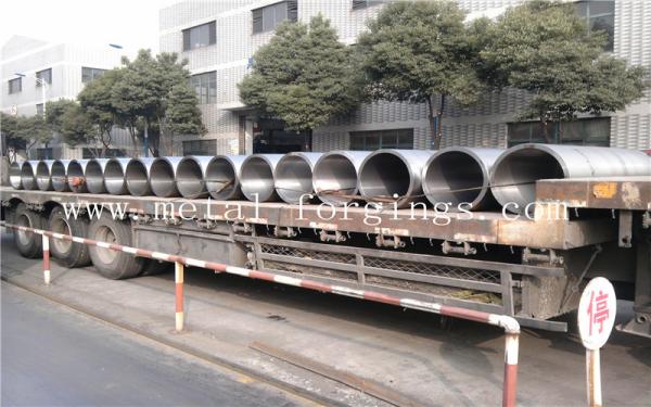 1.4923 Forged Sleeves Blanks Cylinder / Forging Pipe Max OD Is 2500mm