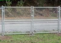 anti corrosion Powder Coated 8 Ft Chain Link Fence Gate
