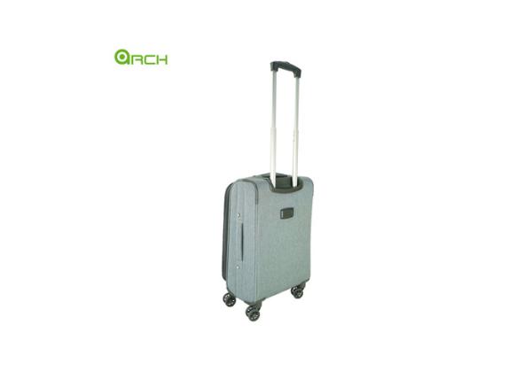 Snow Flake Soft Sided Polyester Luggage with Flight Wheels