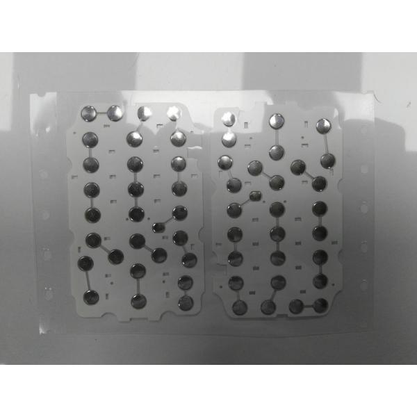 OEM / ODM Flexible Tactile Membrane Switch Dome Array With Silk Screen Printing