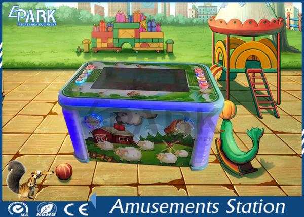 2 Players Kids 32 Inch Bumper Sheep Coin Quick Redemption Game Machine