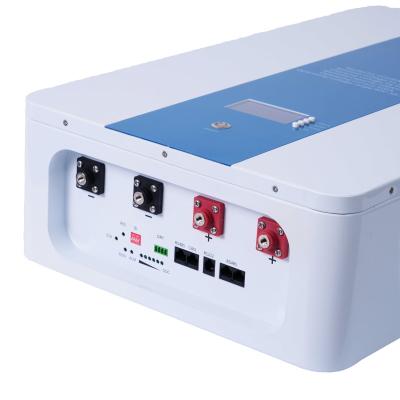 Solar Power Wall Mounted Battery Backup Rechargeable LiFePO4 Battery 51.2V 200Ah