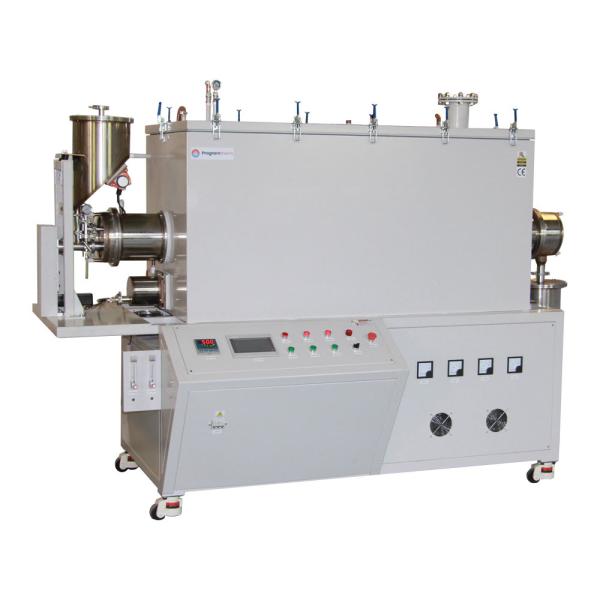 Rotary High Temperature Tube Furnace For Metal Powder Processing With Chlorine Gas