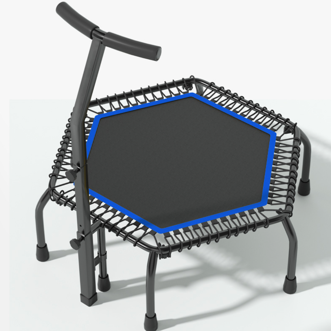 12FT Outdoor Trampoline With Enclosure & Ladder Recreational Trampoline For Kids And Adults