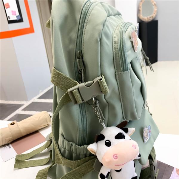 Customized Color Korean Backpack Chinese Cute Fancy Kawai School Bags For High School Teenage Girl
