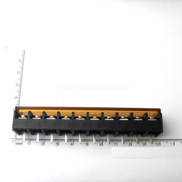 9.5mm / 0.375 Barrier Screw Terminal Blocks Side Pin Mounting