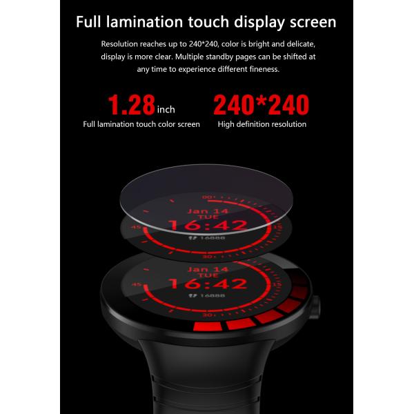 2020 E3 резвится умные люди дозора IP68 делают полный SmartWatch водостойким ремня силикона экрана касания для фитнеса телефона IOS андроида