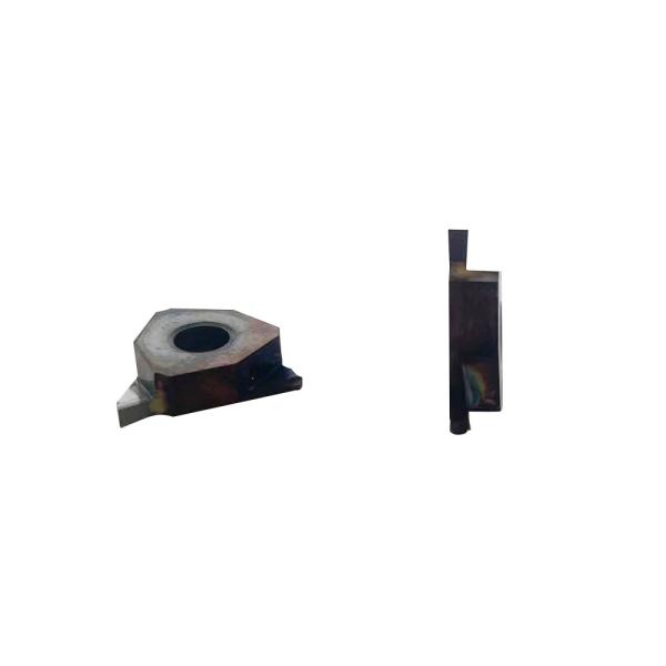 55° Inserções Dcgw 070204-2u de PCD para fazer à máquina aço temperado