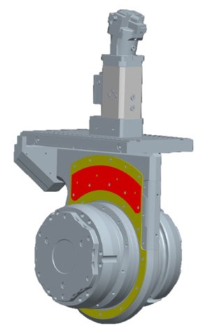 Reduction Gear Box for Trench Cutters with 40~150 KNm Torque, 500~2500 Mm Cutter Width, and 0~35 Rpm Speed