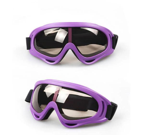 Óculos de proteção Windproof UV da motocicleta dos vidros feitos sob encomenda do velomotor do logotipo anti