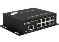 Auto apoio do prolongamento 250m VLAN do IPC do interruptor do ponto de entrada do porto da negociação 8