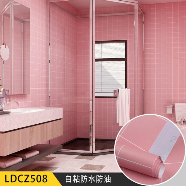 Waterproof Tile Design Wallpaper 3D PVC Mosaic Tile Wallpaper Adhesive Wall Paper