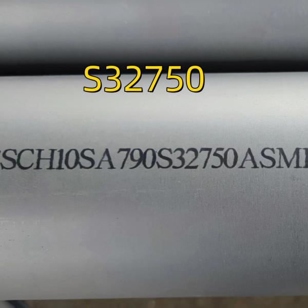 UNS32750 2507 Duplex Stainless Steel Pipe 2 Inch Dia SCH40S 20 Feet Length