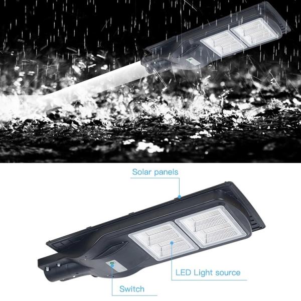 Waterproof Integrated Solar LED Street Light , Lithium Solar Street Light With Auto Intensity Control