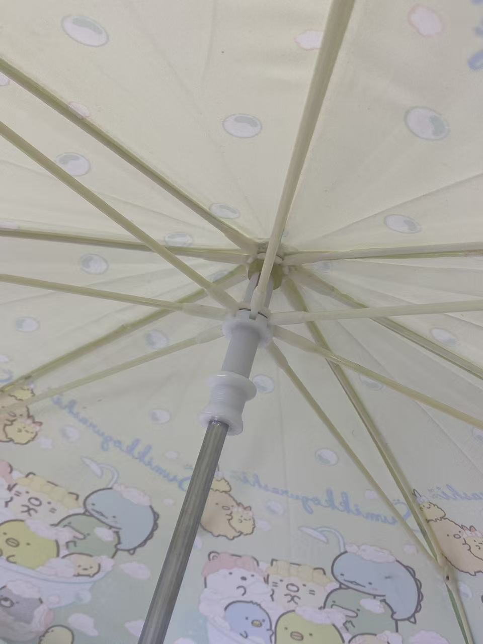 Safe Round Tips Waterproof Kids Umbrella with 8 Ribs for Children Rain Protection