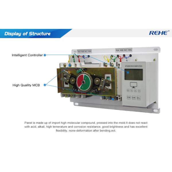 ATSQ2Z Series Microcomputer Control Automatic /Manual-Controlled Static Dual Power Transfer Switch With LED Display