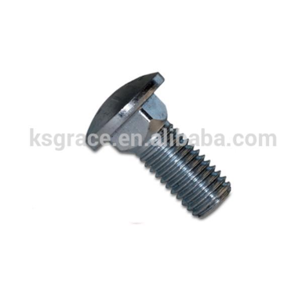 Затвердетая стальная ранг 8,8 10,9 Din 603 болтов круглой головки 607 605 болт и гайка ASME M8 M14 M16