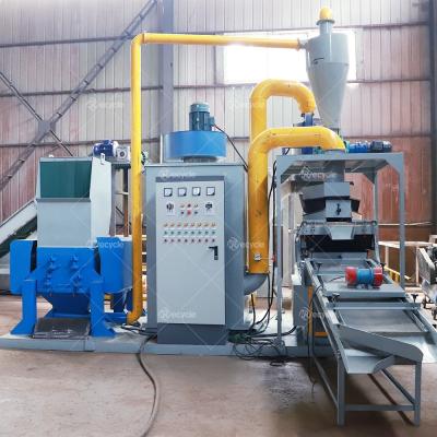 Máquina de linha de comunicação de resíduos de granulador de fio de cobre de alta pureza de bebidas alimentares 2024