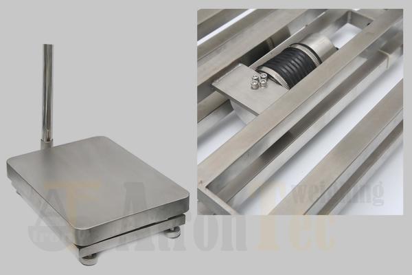 Large LCD Display 304 Stainless Steel Weighing Scale Indicator 500mmX600mm