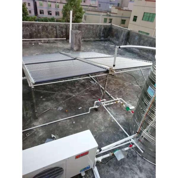 Energy Saving Solar Heat Pump Water Heater Corrosion Resistance For Family House