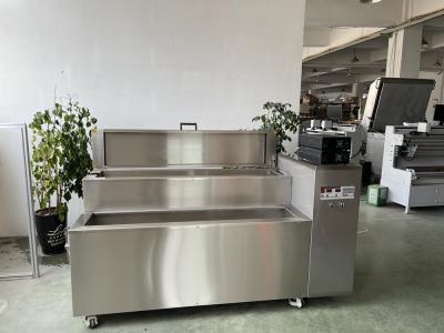 4500w 40khz Anilox Roller Cleaning Machine , Two Tanks Anilox Roller Cleaner