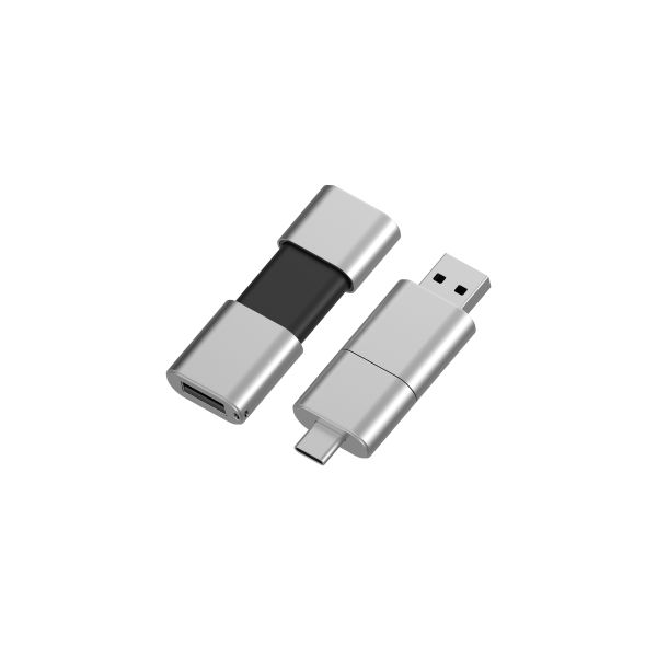 Fast Speed Type C With Usb 3.0 And USB 2.0 Flash Drive Slide Shape Match CE,FCC,ROHS